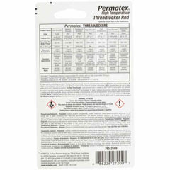PERMATEX Permatex 27200 High Temperature Threadlocker 10 ml (27225)