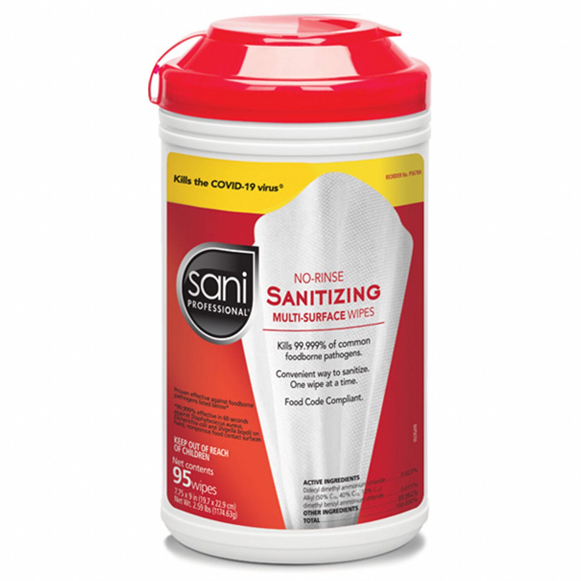 SANI PROFESSIONAL Sani Professional P56784 Towels & Wipes 95 Count (7.75 x 9 in)