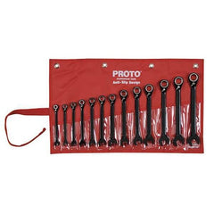 PROTO Proto JSCVMS-13S 13 Pc Metric Combo Stubby Reversible Ratchet Wrench (6-19 mm)