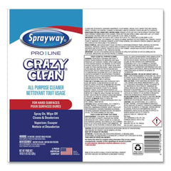 SPRAYWAY Sprayway SPRA57598 Pro Line Crazy Clean 19 oz (12/Carton)