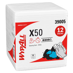 WYPALL Wypall 39005 Wypall X80 extended use wipers (12.5 x 16.8 in, 160 sheets)