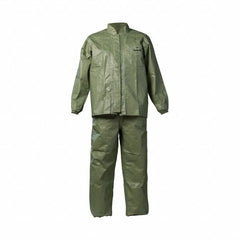 TYCHEM Tychem QS750TGRXL000400 Tychem 2000 SFR jacket and bib overall set XL