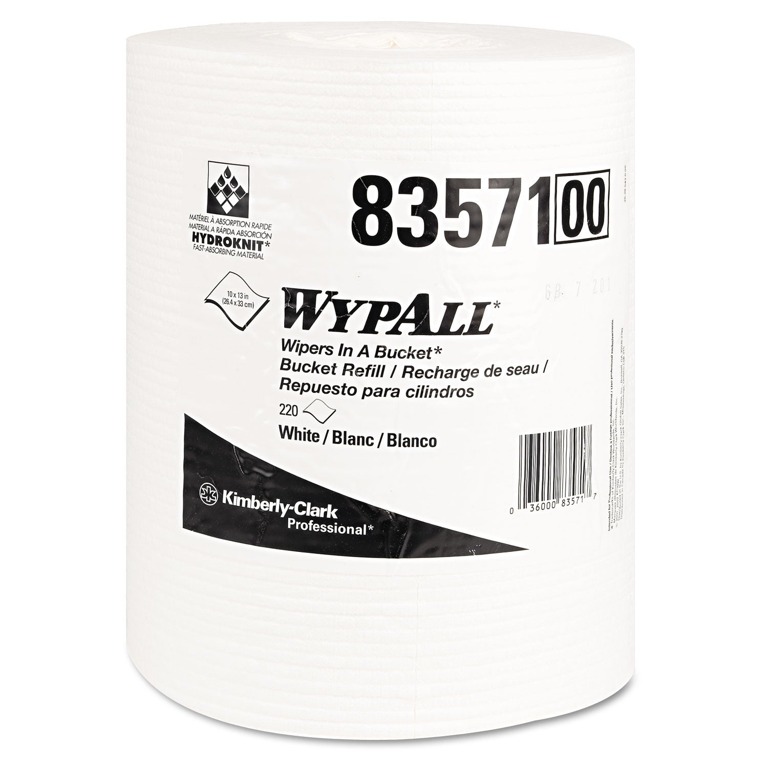 WYPALL Wypall 83571 PowerClean X70 medium duty cloths 9.75 x 13 / 660 sheets per case KCC83571
