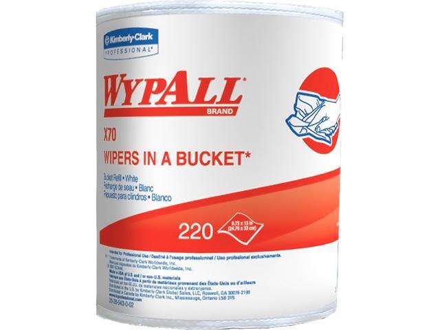 WYPALL Wypall 83571 PowerClean X70 medium duty cloths 9.75 x 13 / 660 sheets per case KCC83571