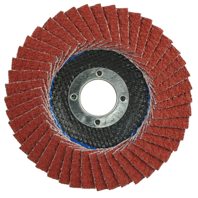 WEILER Weiler 50162 Tiger 3D Max abrasive flap disc (4-1/2 in, Type 29, 7/8 in arbor)