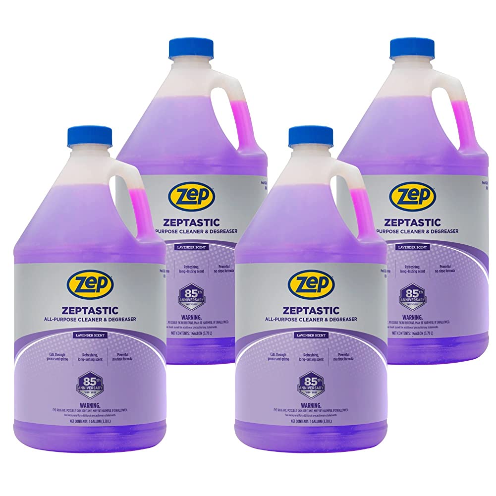 ZEP Zep 325724 Zeptastic All-Purpose Cleaner and Degreaser 1 Gallon (Case of 4) 325724