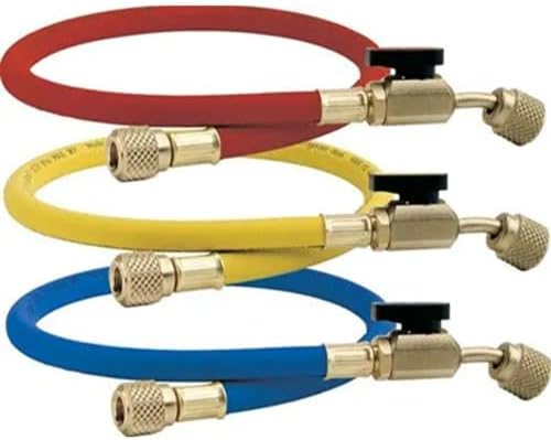 CPS PRODUCTS Cps Products CPS-HP5E Premium 1/4 in Hoses With 45 Degree Ball Valve 5 ft Pack of 3