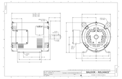BALDOR Baldor EM3309T 5 HP 3-phase motor (215T frame) EM3309T