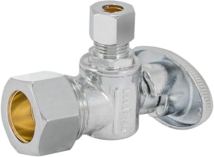 EASTMAN Eastman 10737LF Quarter Turn Angle Stop Valve (1/4 in OD x 5/8 in OD)
