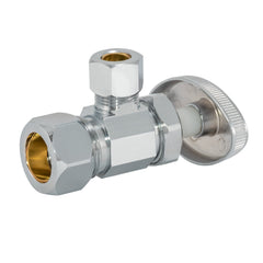 EASTMAN Eastman 04348LF Multi-Turn Angle Stop Valve 5/8 in OD Compression x 3/8 in OD Compression