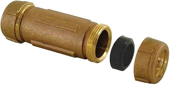 EASTMAN Eastman 20543LF Long Pattern Compression Coupling (1/2 in IPS x 3/4 in CTS, 5 in)