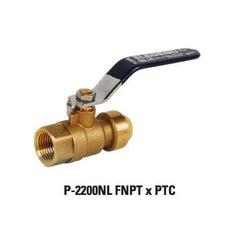 LEGEND VALVE Legend Valve 456-005NL Push-On Ball Valve (1 Inch x 1 Inch)