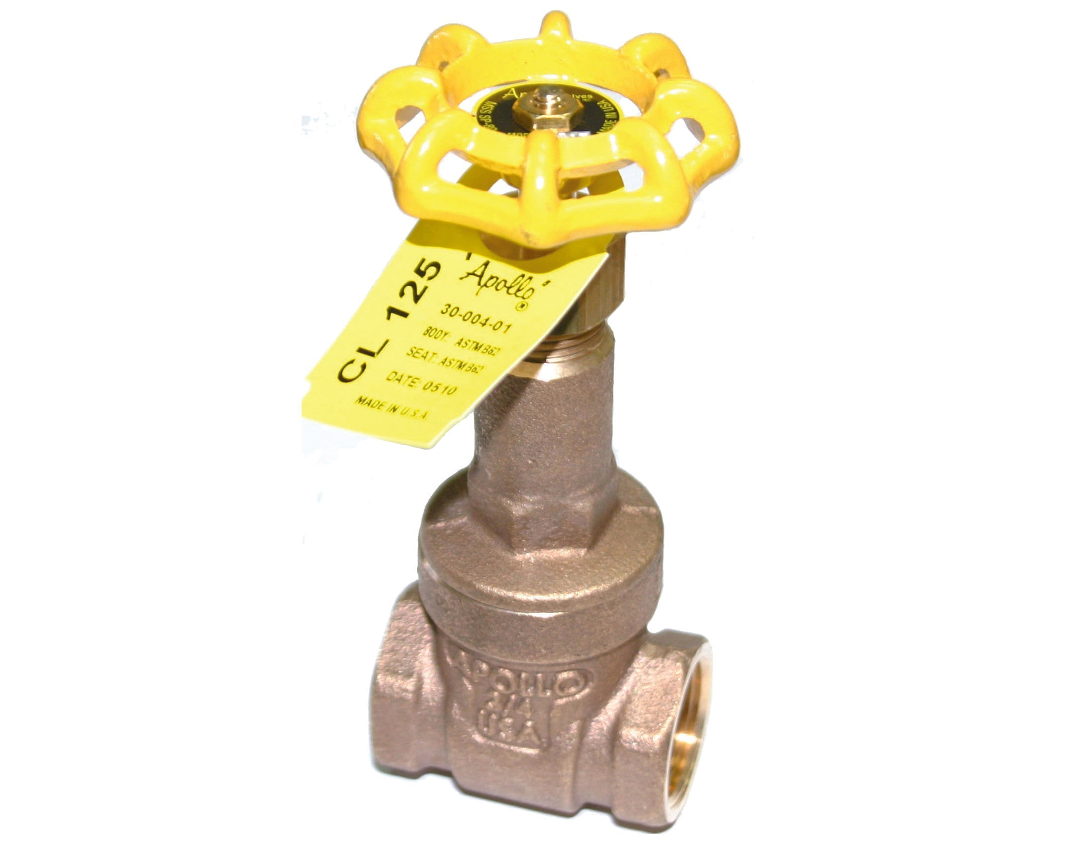 APOLLO VALVES Apollo Valves 670750601439 Bronze Gate Valve (1/2) 3000301