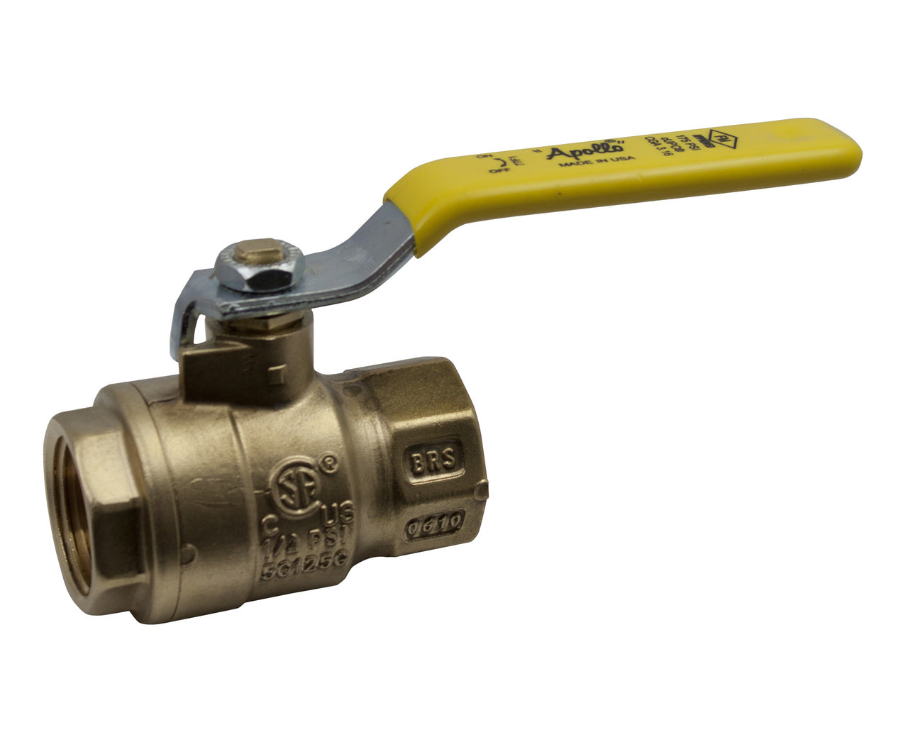 APOLLO VALVES Apollo Valves 670750208119 2-Piece Ball Valve 3/8 in FNPT 77F-102-01