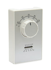 TPI Tpi Tpi-ETD9STS Heat or Cool Line Voltage Thermostat 3/4 HP @125 VAC; 1.5 HP @250/277 VAC (Single)