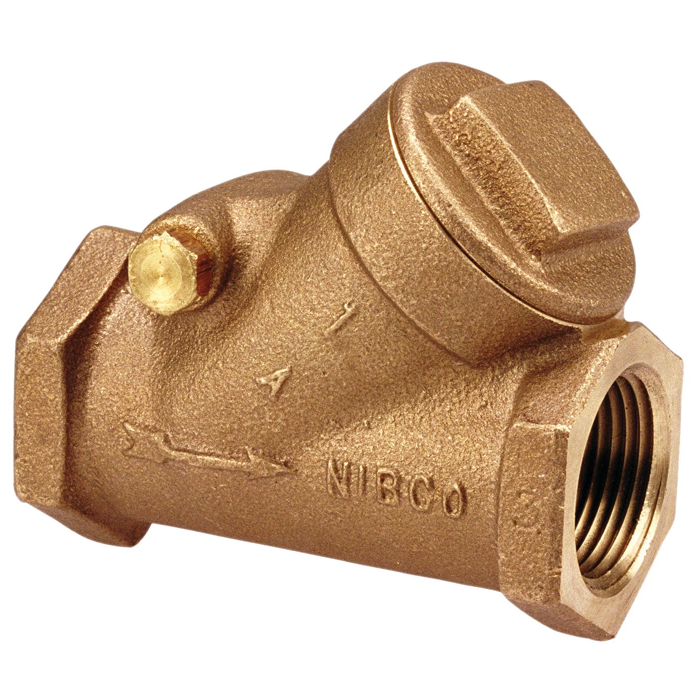 NIBCO Nibco 39923634795 Y-Pattern Swing Check Valve 1-1/2 in (T-413-Y)