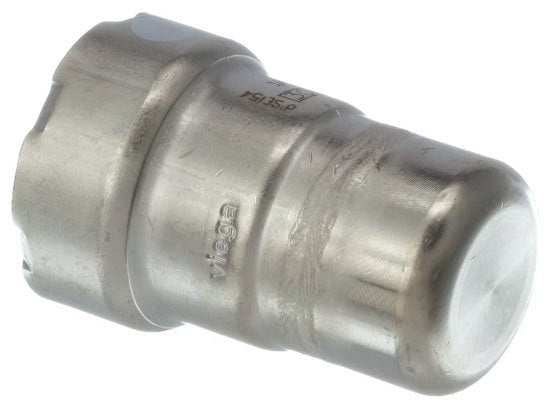 PPS Pps 691514954004 MegaPress Cap 304 Stainless Steel (1 in / 5/PK) 95400