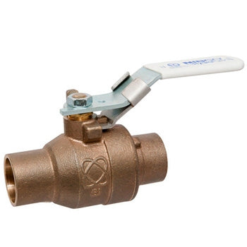 NIBCO Nibco 39923338655 S-585-66-LF Two-Piece Bronze Ball Valve 1 in (Replacement NBS58566LF-1)
