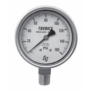 TRERICE Trerice 700SS4002LA60 700 dry industrial pressure gauge 4 in replacement 842615107893