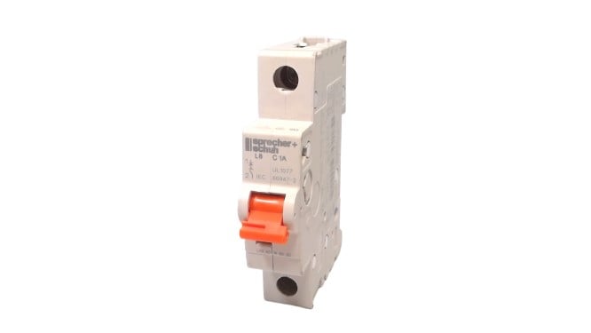 SPRECHER & SCHUH Sprecher and Schuh L8-1/1/C L8 Protector 277/48 Vac/Vdc 1 A (1 Pole)
