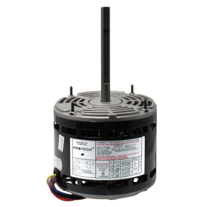 RUUD Ruud 51-23024-31 Blower Motor 1/4 hp 1075 rpm 3 spd