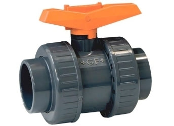GEORG FISCHER Georg Fischer 161375010 Ball Valve 4 Inch PVC S80 Socket True Union EPDM