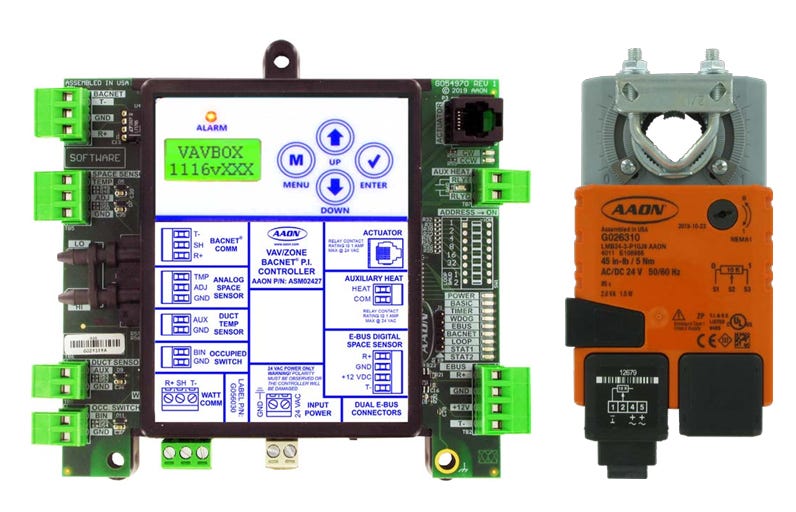 AAON Aaon ASM02661 pressure dependant VAV/zone controller