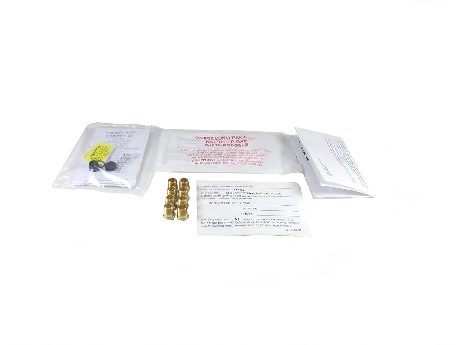 HEAT CONTROLLER Heat Controller FP-02 LP Conversion Kit