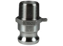 DIXON VALVE Dixon Valve 600-F-SS Dixon Cam & Groove Type F Adapter x Male NPT 6 inches