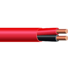 SOUTHWIRE Southwire F40021-1B 18 Sol Cu 2/C N/S CMR/CL3R/FPLR PVC 1000 ft