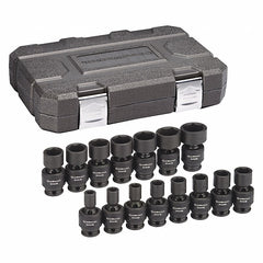 GEARWRENCH Gearwrench 84918N Set Socket Impact Deep Metric 3/8 inch Drive 13 Piece