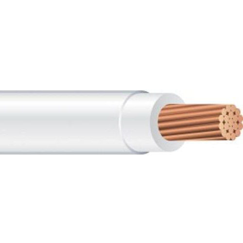 SOUTHWIRE Southwire XHHW2STRWHTMR 2 Awg Stranded Copper Wire