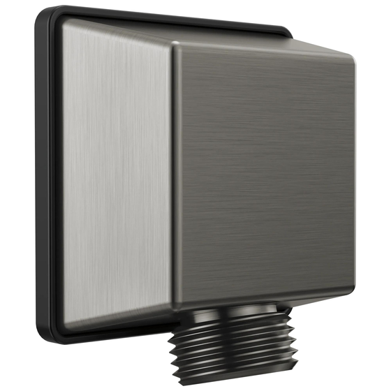 DELTA FAUCET Delta Faucet 50570-KS Square Wall Elbow Black Stainless