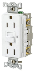 HUBBELL Hubbell GFR15W Gfci Receptacle 15A 125V Commercial White