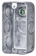 DIVERSITECH Diversitech M666H Drawn Metal Electrical Box 4x2 in Steel