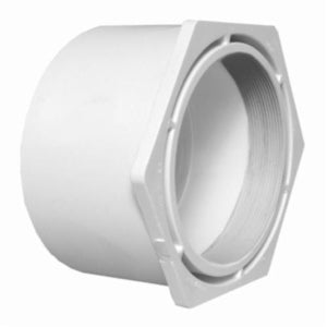 CHARLOTTE PIPE Charlotte Pipe 3274 Pvc Flush Bushing 2x1-1/2 in Sch 40