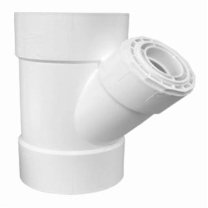 CHARLOTTE PIPE Charlotte Pipe 3620 Pvc Reducing Wye 4x4x1.5 in Dwv