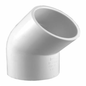 CHARLOTTE PIPE Charlotte Pipe 3890 Pvc 45 Degree Elbow 6 Inch Sch 40