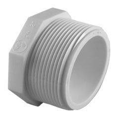 CHARLOTTE PIPE Charlotte Pipe 3848 Pvc Plug 1 in Mnpt Sch 40 150 Psi