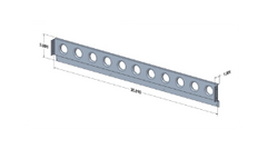 ALLIED AIR Allied Air 77M08 Corbel Plate 1x4x31 in