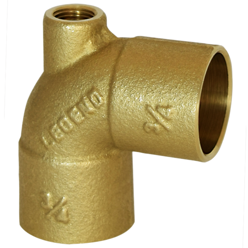 LEGEND VALVE Legend Valve 302-253 Cast Brass Baseboard Tee Sweat Fnpt