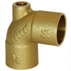 LEGEND VALVE Legend Valve 302-253 Cast Brass Baseboard Tee Sweat Fnpt