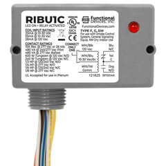 FUNCTIONAL DEVICES Functional Devices ribu1c Enclosed Relay 10A Spdt
