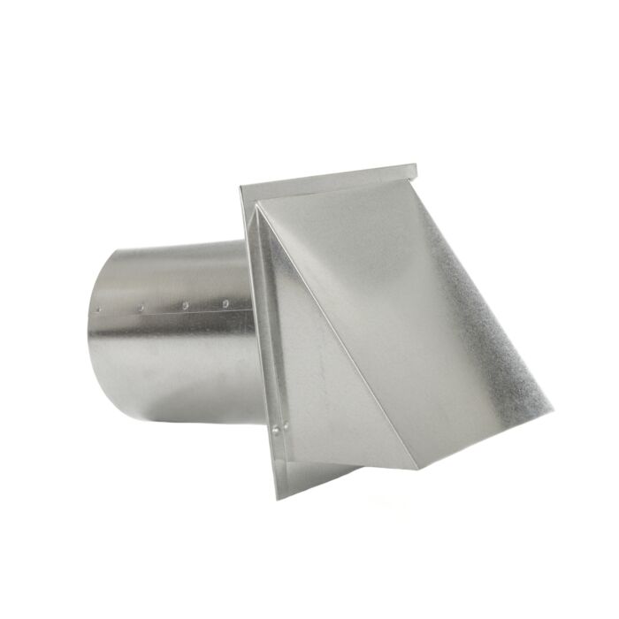 FAMCO Famco sdwv4a 4 Inch Hooded Wall Vent Screen Damper Aluminum