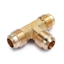 HOLYOKE FITTINGS Holyoke Fittings 44r-10106 Brass Reducing Flare Tee