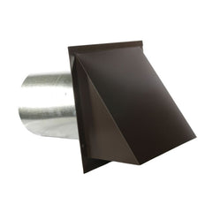 FAMCO Famco sdwv4br Hooded Wall Vent 4 Inches Brown