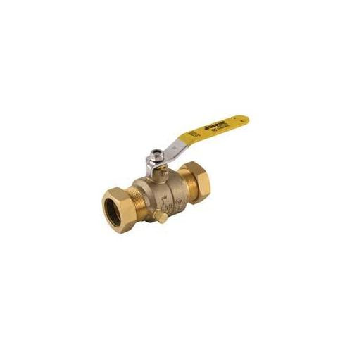JOMAR Jomar 102-654g Brass Ball Valve 3/4 in Full Port Drain