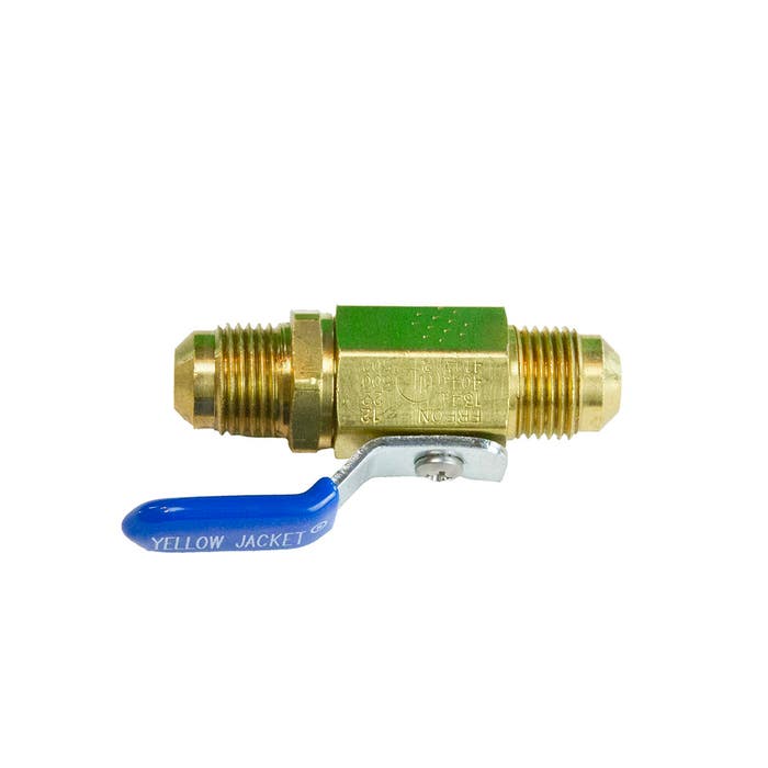 YELLOW JACKET Yellow Jacket 93836 Compact Ball Valve 3/8 Inch Sae