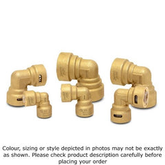 SPORLAN Sporlan 777144 Zoomlock 3/8 Push-to-connect 90 Degree Elbow