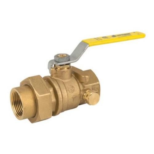 JOMAR Jomar 160-103 2-piece Full Port Ball Valve 1/2 in Brass